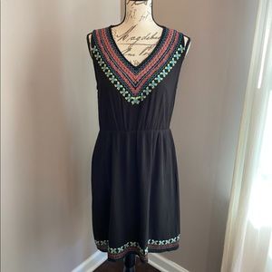 NWT - Skies are Blue - V-Neck Dress
